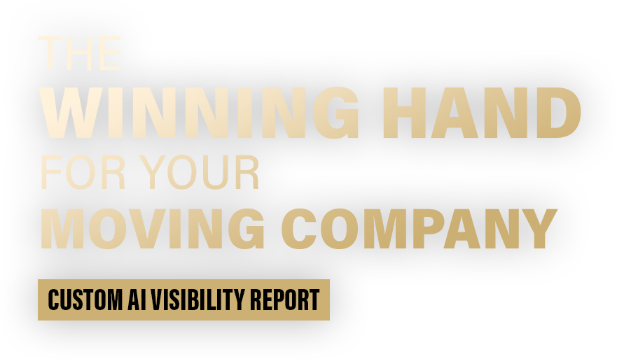 Play the winning hand for your moving company